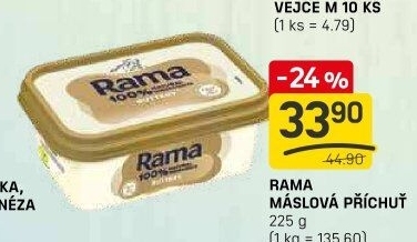 Margarín máslová příchuť Rama