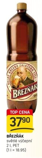 Pivo světlé výčepní 10° Březňák