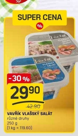 Salát vlašský Lahůdky Vavřík