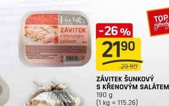 Šunkový závitek Lahůdky Vavřík