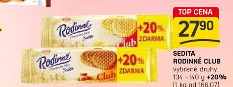 Sušenky Rodinné Club Sedita