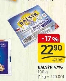 Sýr Balsýr Mlékárna Žirovnice