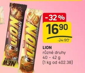 Tyčinka Lion Nestlé