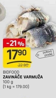 Zavináče Bidfood
