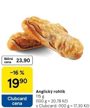 Anglický rohlík