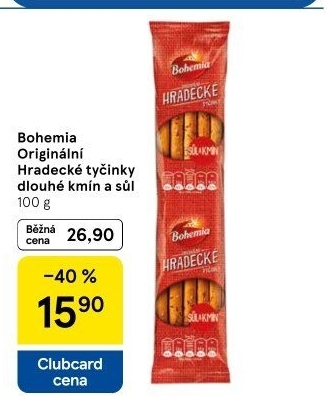 Hradecké tyčinky Bohemia