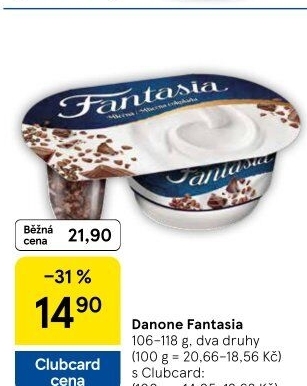 Jogurt Fantasia Danone