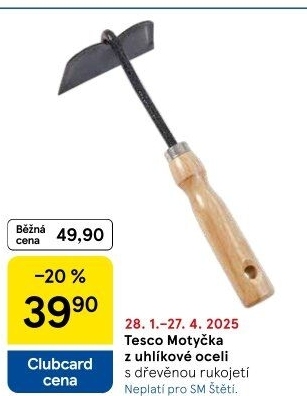 Motyčka Tesco