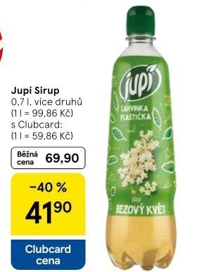 Sirup hustý Lahvinka Jupí