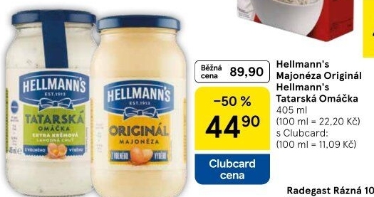 Tatarská omáčka Hellmann'