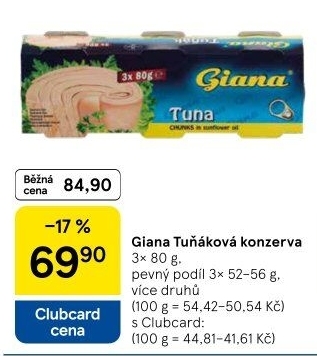 Tuňák Giana