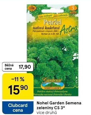 Zahradní osivo Nohel Garden