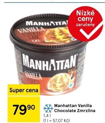 Zmrzlina v kelímku Manhattan Nestlé