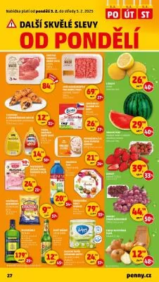 akční leták Penny Market 30.1.2025-5.2.2025