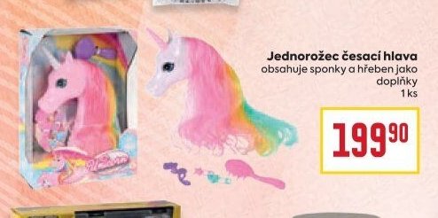 Jednorožec česací hlava