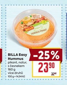 BILLA Easy Hummus