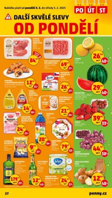 akční leták Penny Market 30.1.2025-5.2.2025