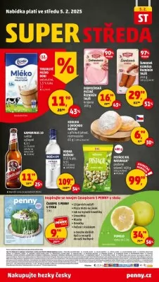 akční leták Penny Market 30.1.2025-5.2.2025