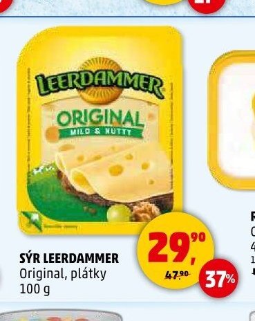 SÝR LEERDAMMER Original, plátky