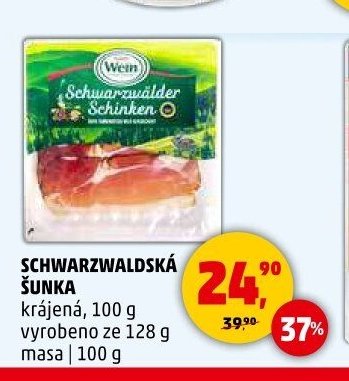 Schwarzwaldská šunka 100 g