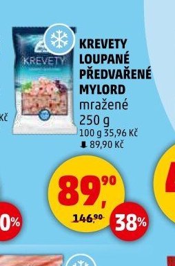 Krevety loupané předvařené Mylord