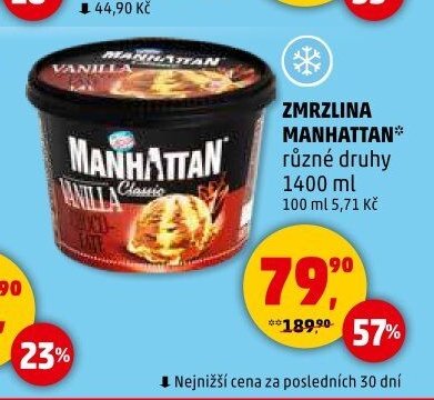 Zmrzlina Manhattan