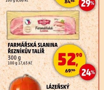 FARMÁŘSKÁ SLANINA ŘEZNÍKŮV TALÍŘ 300 g