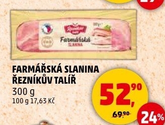 Farmářská slanina Řezníkův talíř