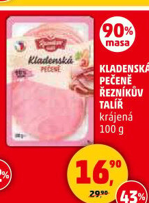 Kladenská pečeně Řezníkův talíř