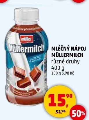 Nápoj mléčný Müllermilch Müller