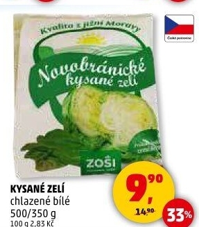 Novobránické kysané zelí Zoši Agro