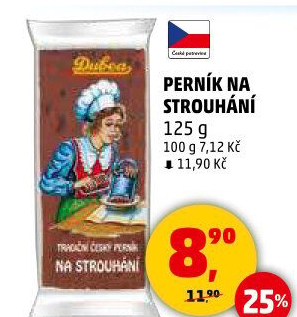 Perník na strouhání Dubea