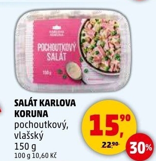 Salát pochoutkový Karlova Koruna