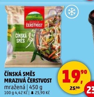 Směs čínská mražená Mrazivá Čerstvost