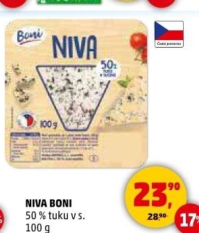 Sýr Niva 50% Boni