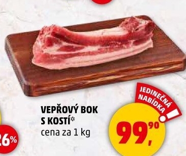 Vepřový bok s kostí