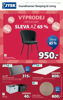 akční leták Jysk 29.1.2025-2.2.2025