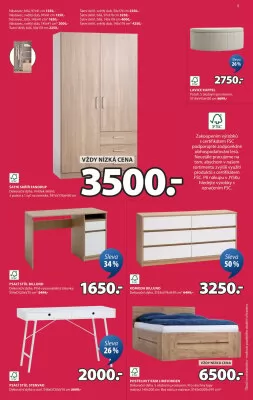 akční leták Jysk 29.1.2025-2.2.2025