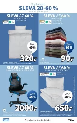 akční leták Jysk 29.1.2025-2.2.2025