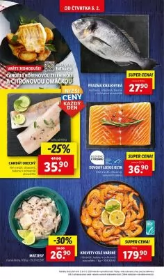 akční leták Lidl 6.2.2025-9.2.2025