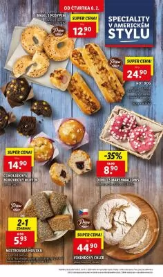 akční leták Lidl 6.2.2025-9.2.2025