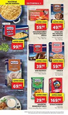 akční leták Lidl 6.2.2025-9.2.2025