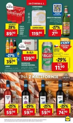 akční leták Lidl 6.2.2025-9.2.2025