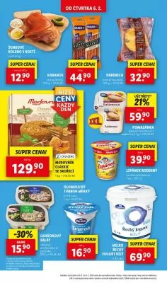 akční leták Lidl 6.2.2025-9.2.2025
