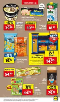 akční leták Lidl 6.2.2025-9.2.2025