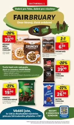 akční leták Lidl 6.2.2025-9.2.2025