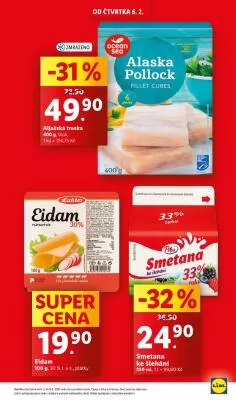 akční leták Lidl 6.2.2025-9.2.2025