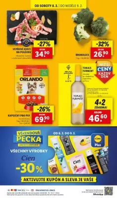 akční leták Lidl 6.2.2025-9.2.2025