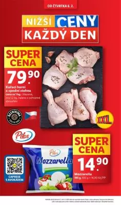 akční leták Lidl 6.2.2025-9.2.2025