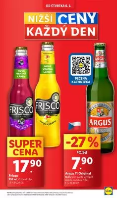 akční leták Lidl 6.2.2025-9.2.2025